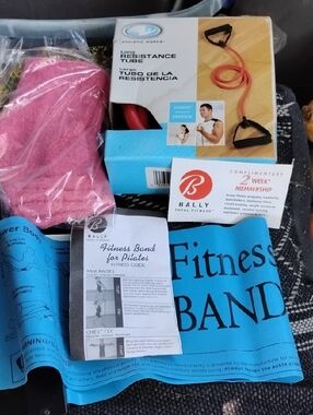 Bally Blue Fitness Band for Pilates and Workouts